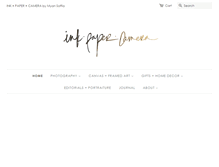 Tablet Screenshot of inkpapercamera.com